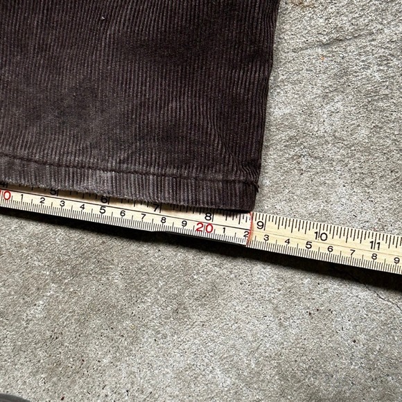 Old Navy Straight Fit Brown Faded Corduroy Pants - Picture 8 of 8